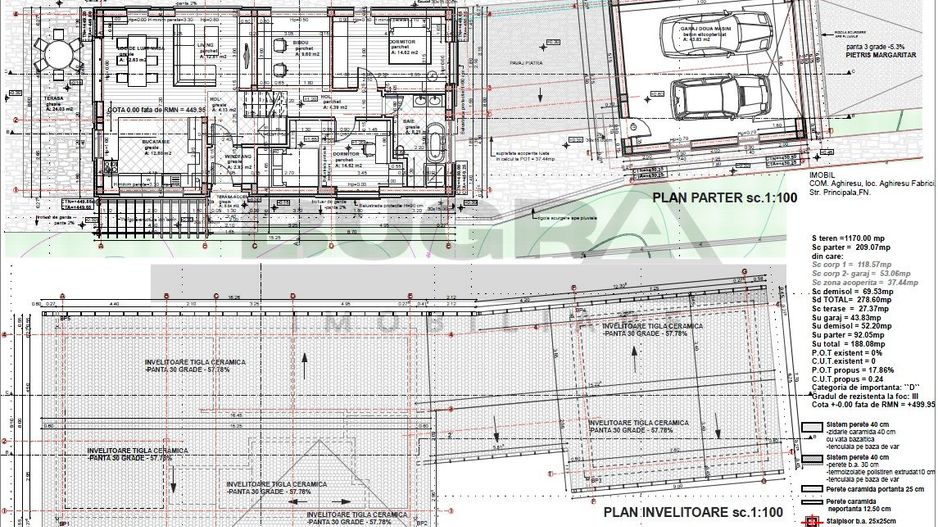 Teren intravilan de vanzare,  1170 mp - Poză 2