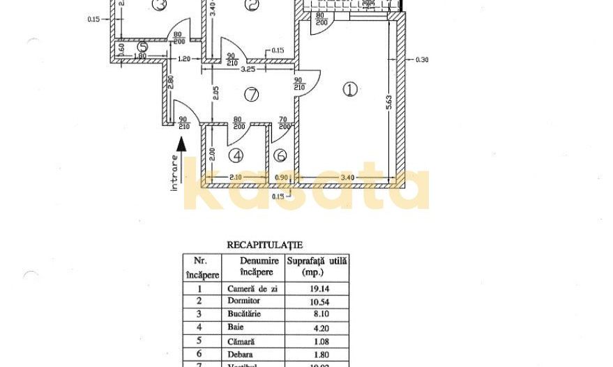 OPORTUNITATE | APARTAMENT 2 CAMERE | IANCULUI | DECOMANDAT | CENTRALA - Poză 10