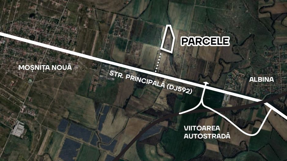 COMISION 0 | Terenuri pentru blocuri locative | Moșnița Nouă - Poză 3