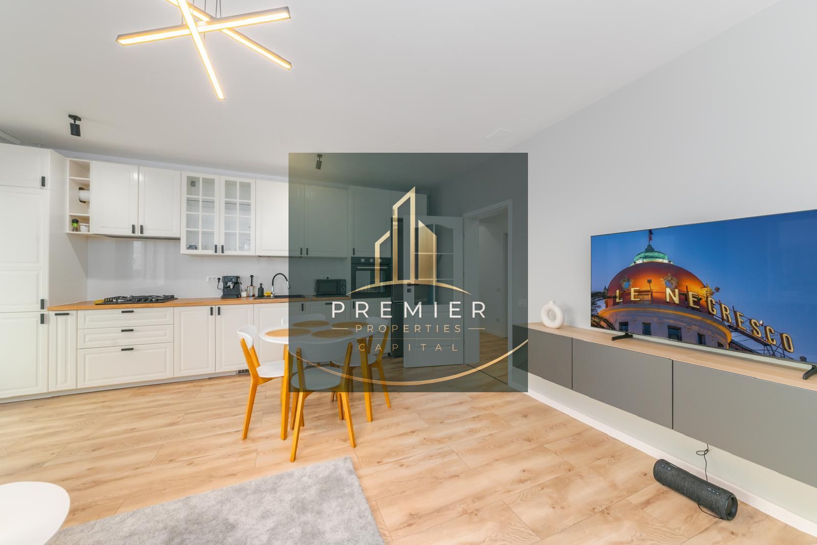 Apartament Nou de Vânzare cu Încălzire în Pardoseală Straulesi - metrou  aproape - Poză 1