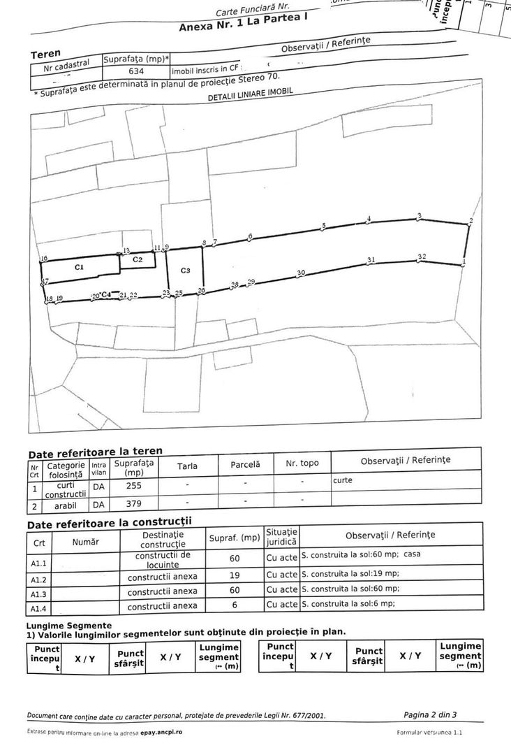 Casa individuala 634 mp teren Gura Raului - Schiță 9