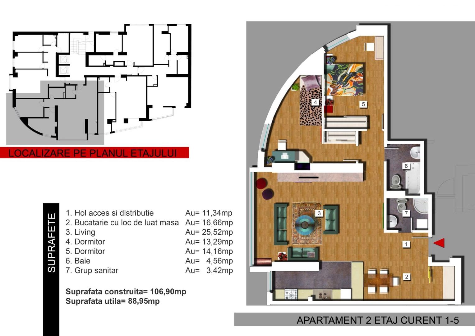 Apartament deosebit,Pod Constanța - Comision 0% - Poză 14