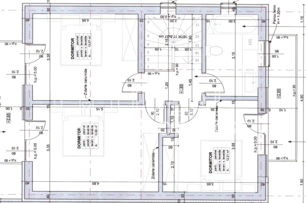 Casa Insiruita cu 4 camere, in Cartierul Arhitectilor - Schiță 5
