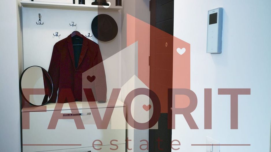 Curte proprie de 56 m.p. 2 bai. Bloc nou in oras. - Poză 9