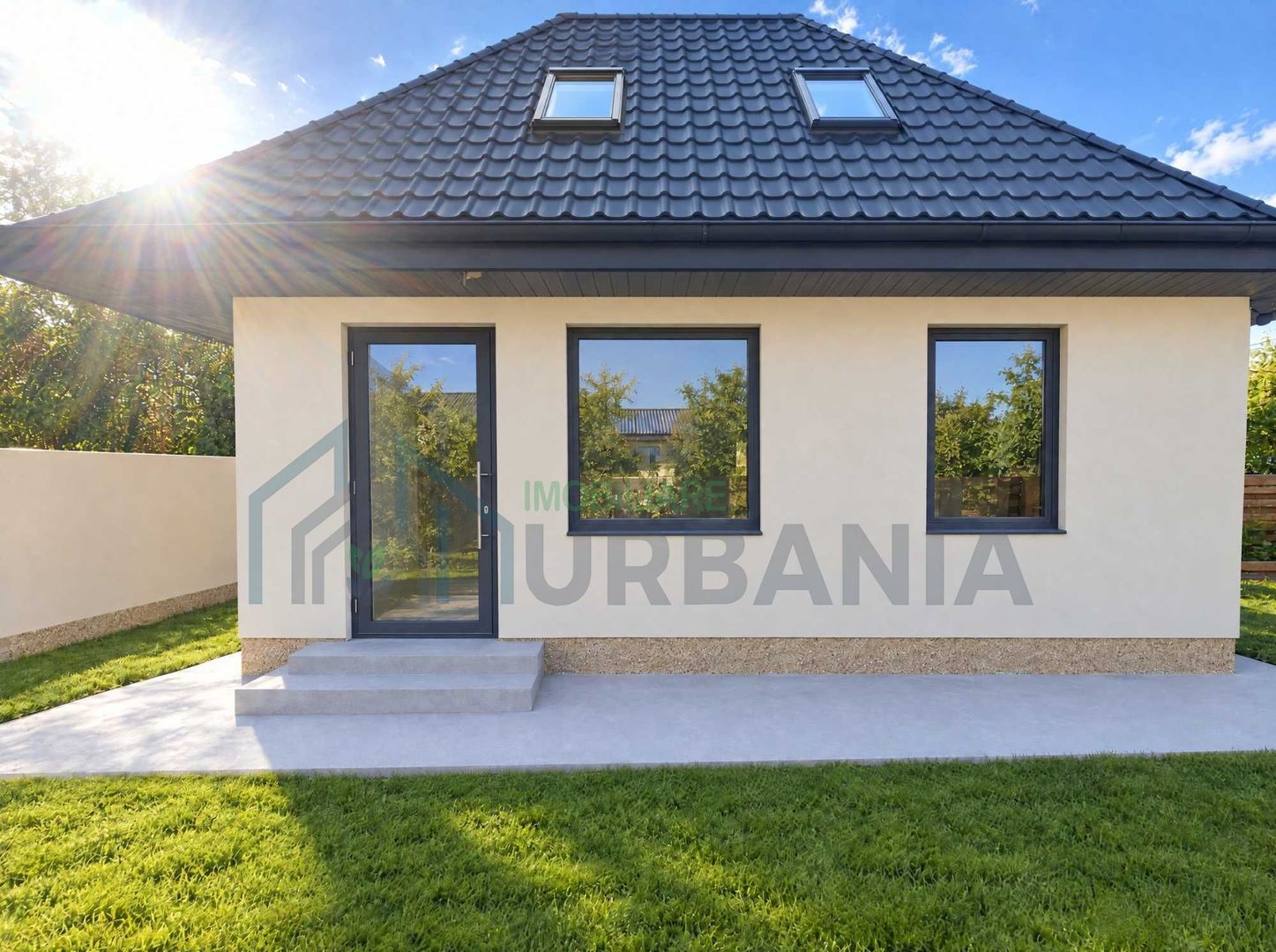 Casă nouă în Manta Roșie, Iași – 3 camere, curte proprie - Poză 3