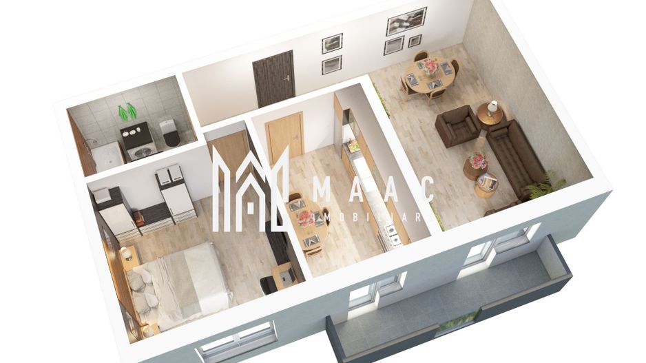 Apartament 2 camere | Constructie noua | 56 MPU | D. Stanca - Poză 1