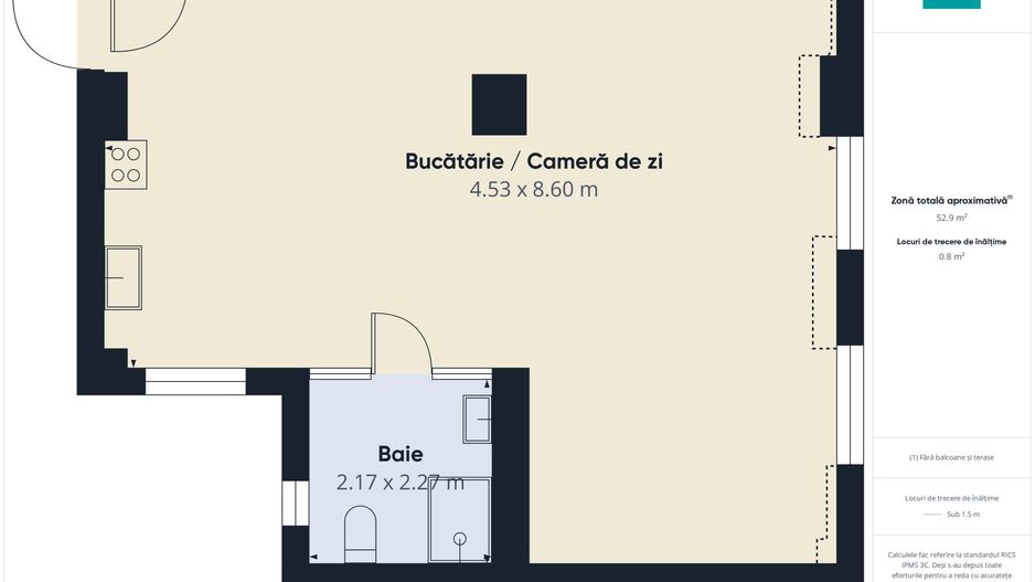 Studio luminos si spatios, Mihai Bravu - Mosilor - Poză 9