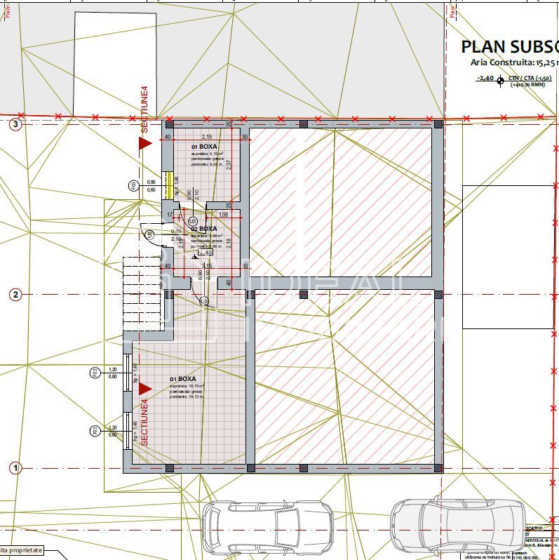 Teren intravilan 536 mp cu deschidere de 14 m –Piata Cluj - Poză 5