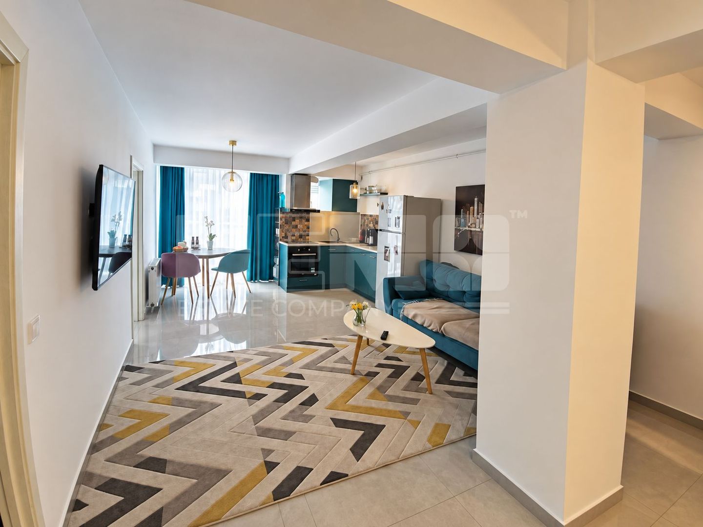Apartament 3 camere | London Residence | 66 MP | Ultramodern | Mobilat - Poză 1