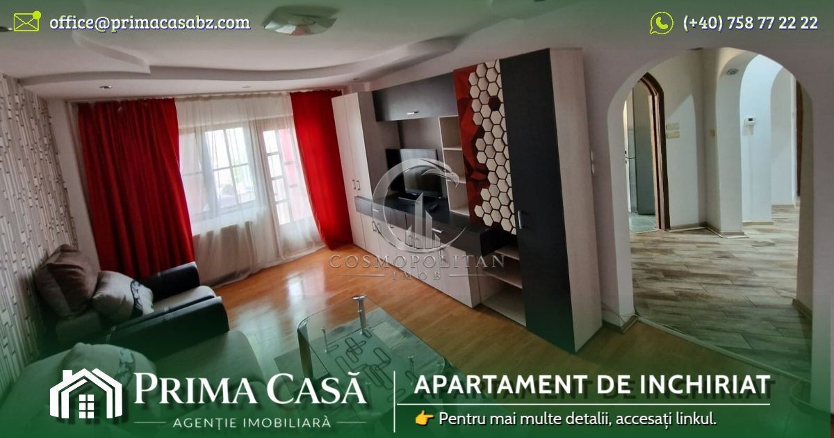 Apartament cu 3 camere de inchiriat ~ zona Aleea Sporturilor ~ 90mp ~ mobilat/ut - Poză 3