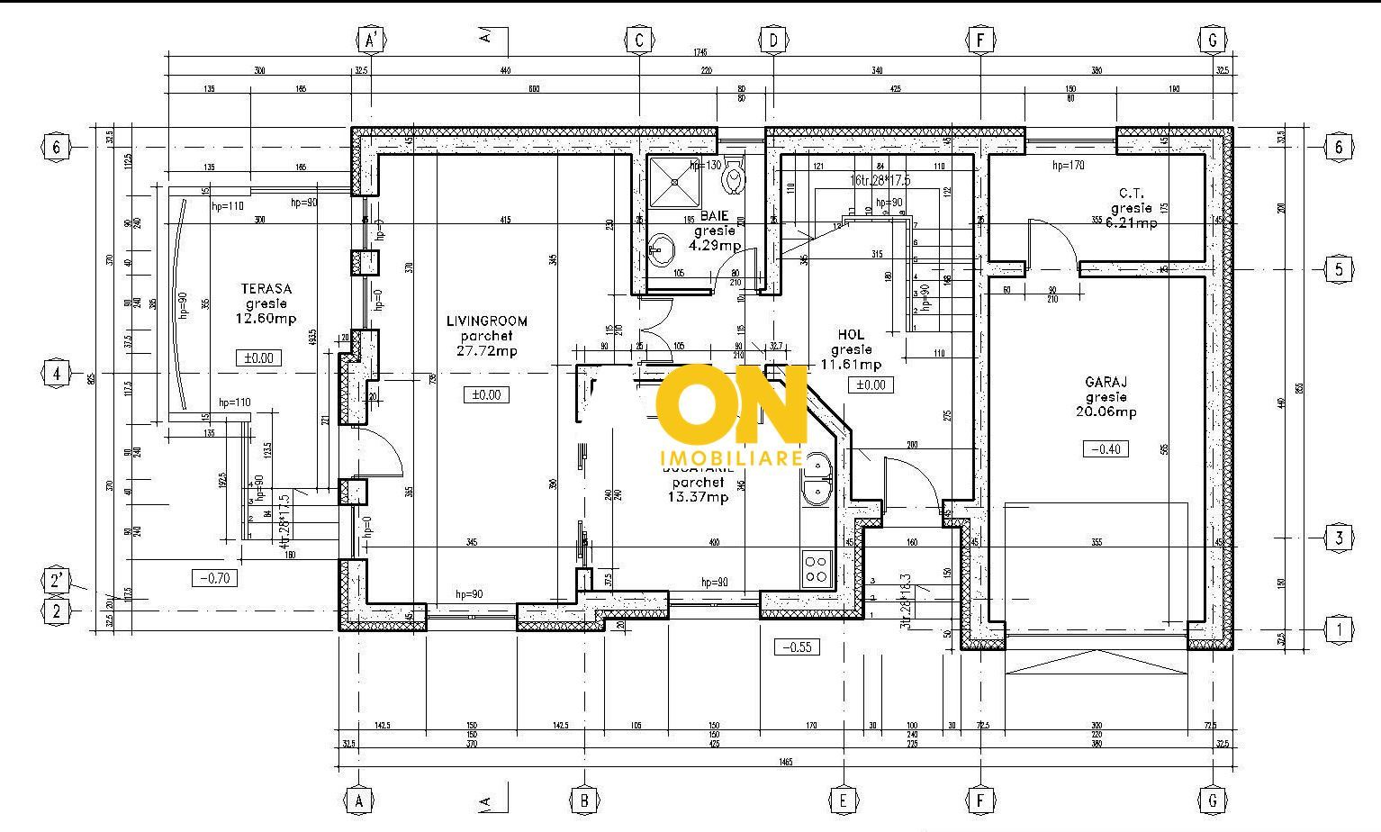 Casa la rosu, 4 camere, 301 mp teren, P+1, zona Alba-Micesti - Schiță 4