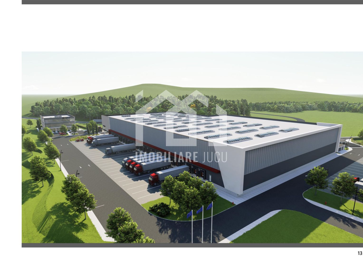 Parc Industrial Logistic - Apahida | 44.095 mp teren | Front 195 m - Poză 9