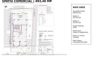Spatiu Comercial pentru Clinica, Retail sau Birouri | 493 mp - Poză 1