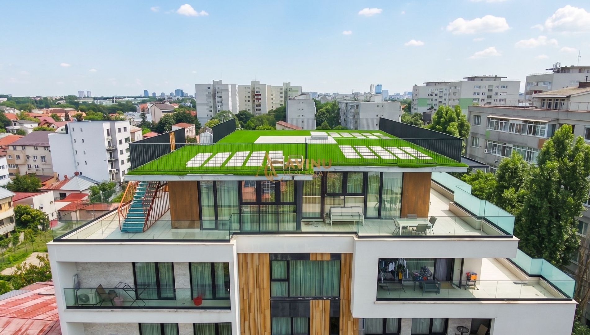 Penthouse de Lux în Domenii | 400mp | Terasă Panoramică 360 - Poză 1