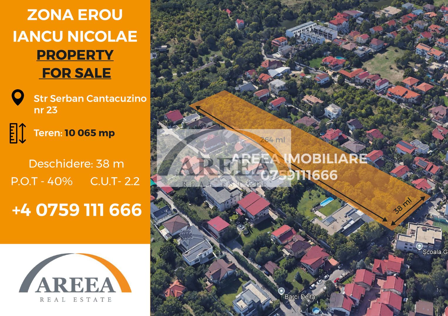 Teren 5.000 mp –propunere din 10.065 mp zona Iancu Nicolae-Jolie Ville - Poză 3
