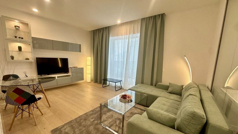 Chirie I Apartament 2 camere -parcare – Nusco City | Vedere Promenada - Poză 1