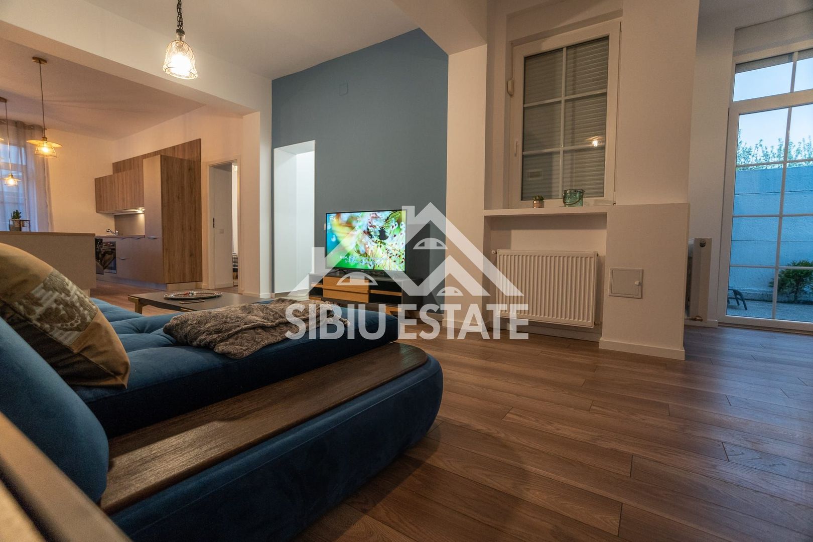 Apartament de inchiriat 3 camere cu grădină-Zona Calea Cisnadiei - Poză 9