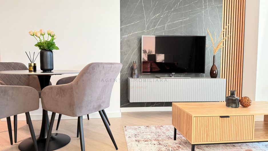 Apartament 2 camere Cortina North complet mobilat utilat - Poză 2