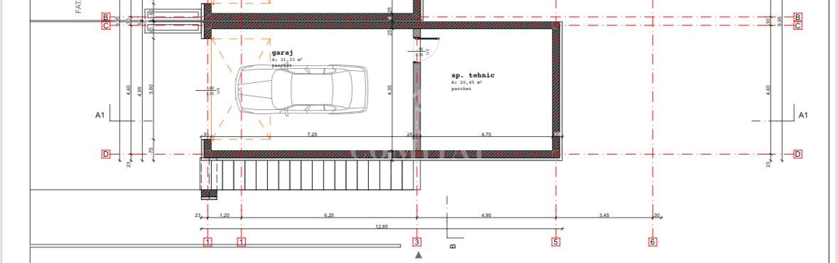 Casă de tip duplex de vânzare | Stadiu semifinisat | Zona Voroneț - Poză 14