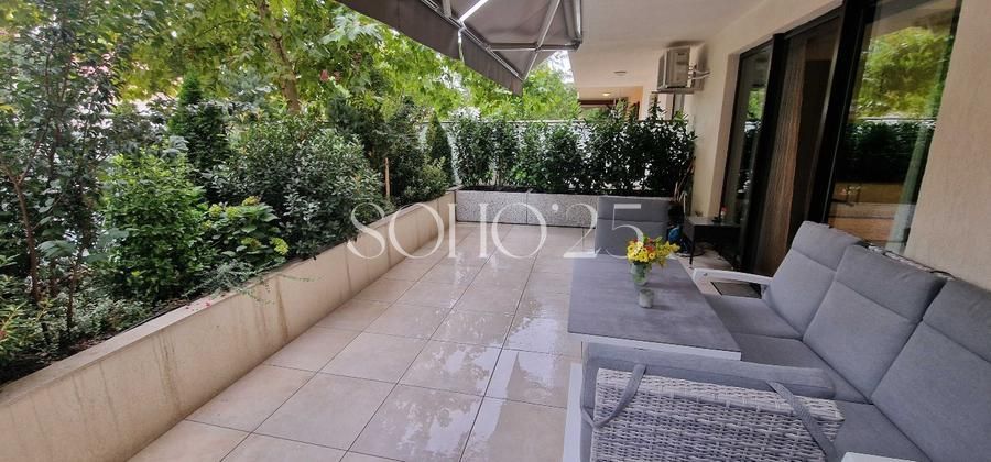 LUX !!! 3 Camere transformate in 2 , terasa de 46mp, mobilat si utilat complet, - Poză 6