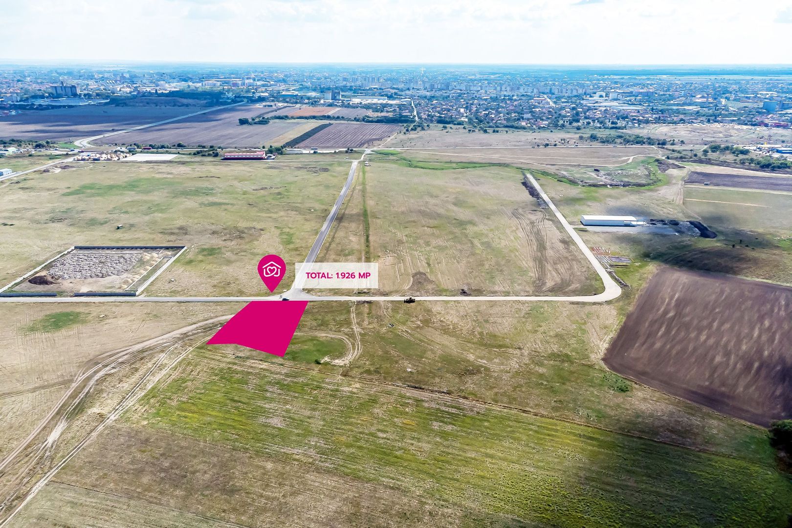 Oportunitate – Teren industrial 1.926 mp lângă Centura Vest Arad - Poză 1