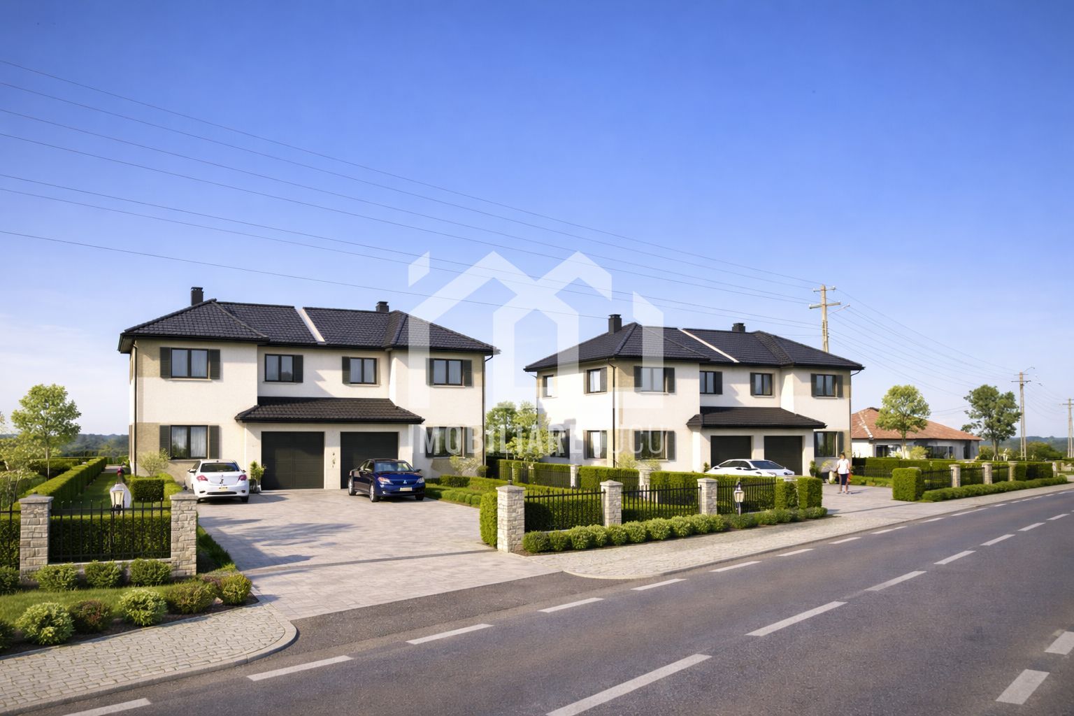 Teren 3000 mp Jucu de Sus | 4 case | utilități | drum județean | 60€/m - Poză 1