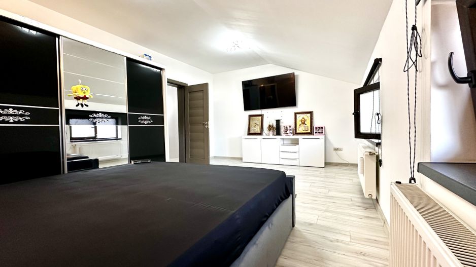 Duplex generos, 120 mp utili, modern si mobilat, in  Mosnita Veche - Poză 13