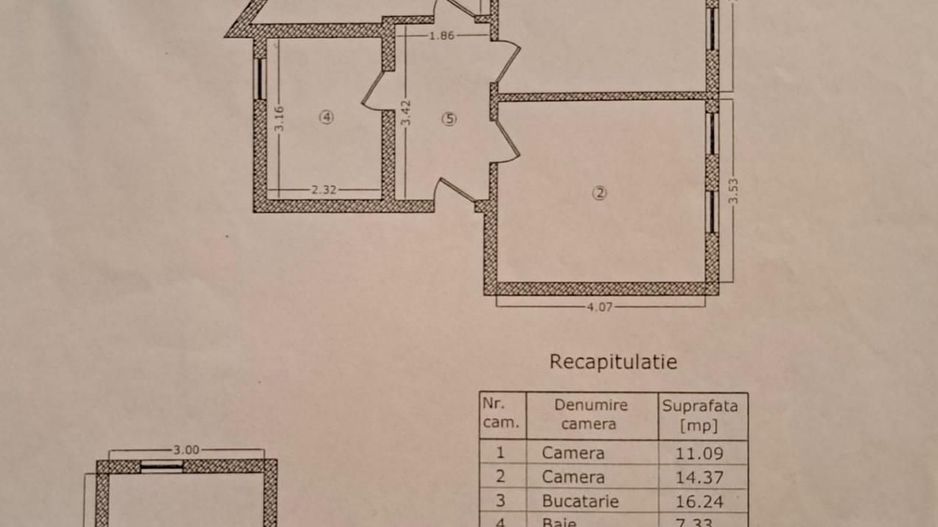 Apartament cu doua camere decomandat, Bd. Alexandru Ioan Cuza - Poză 10