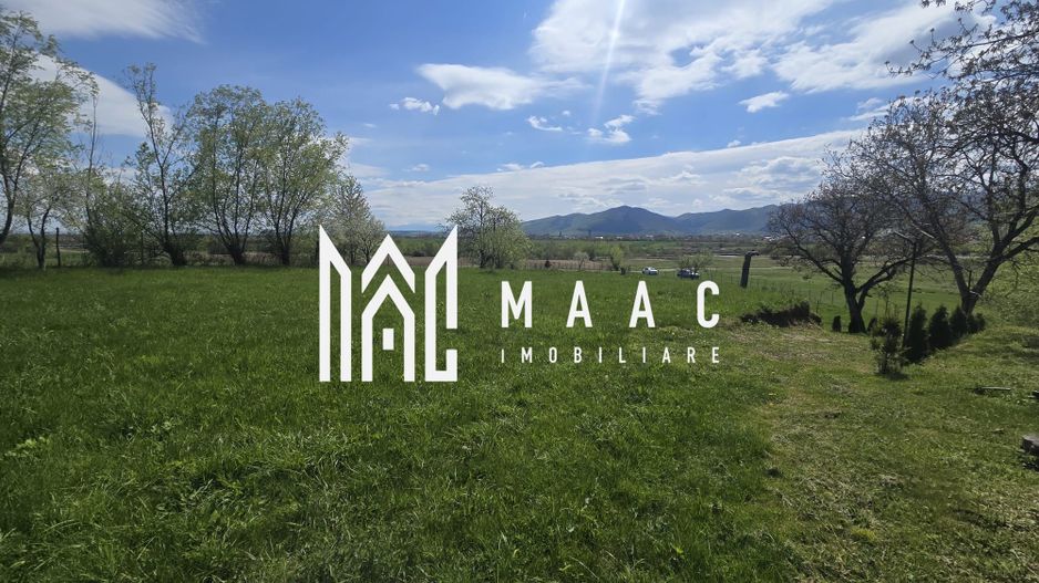 Teren 5400 mp superb cu livada si vedere spre munti Orlat - Poză 10
