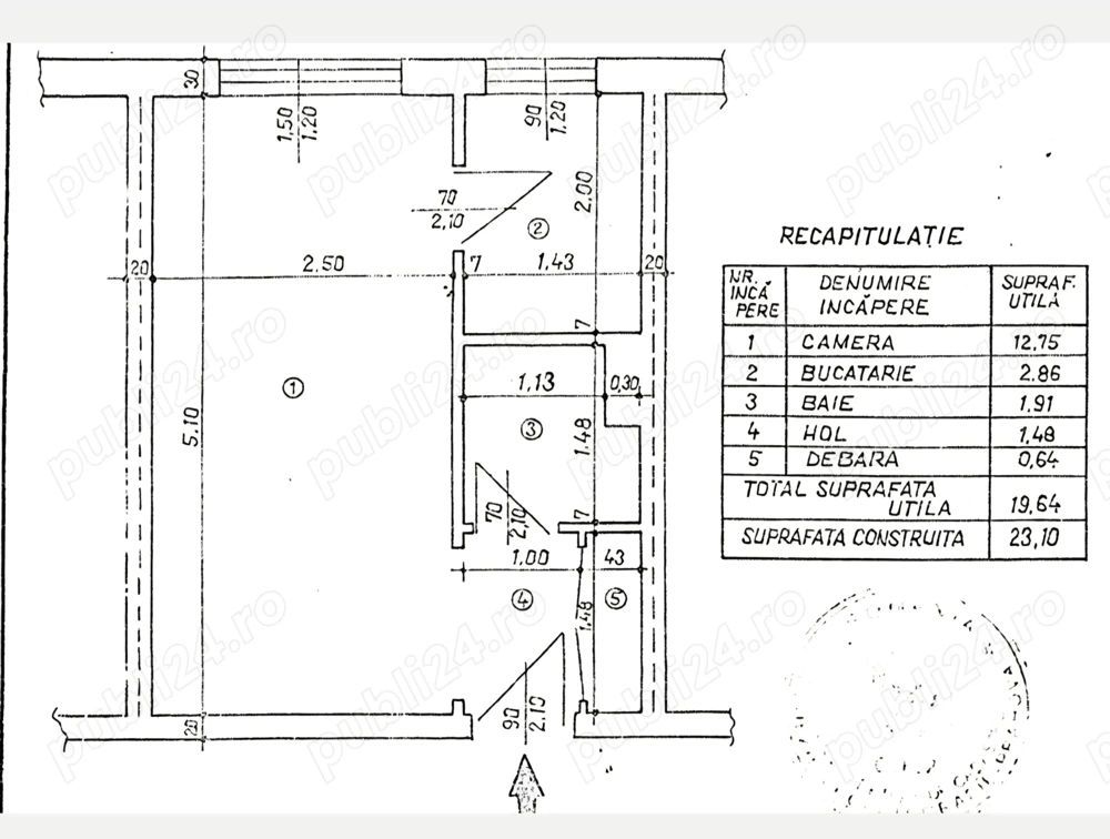 Garsonieră confortabilă lângă Kaufland Vest | Etaj 3 | Centrală propri - Poză 5