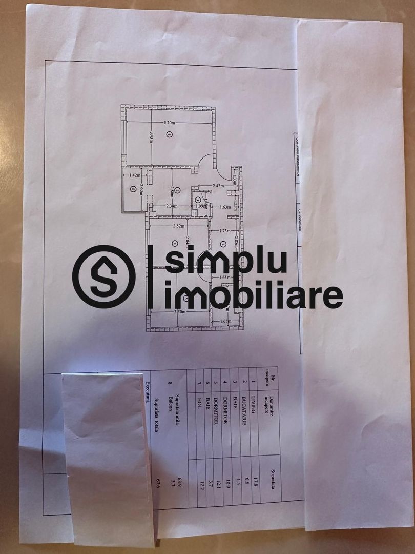 3 camere decomandate, etaj 3, centrala - Sarari - Poză 17
