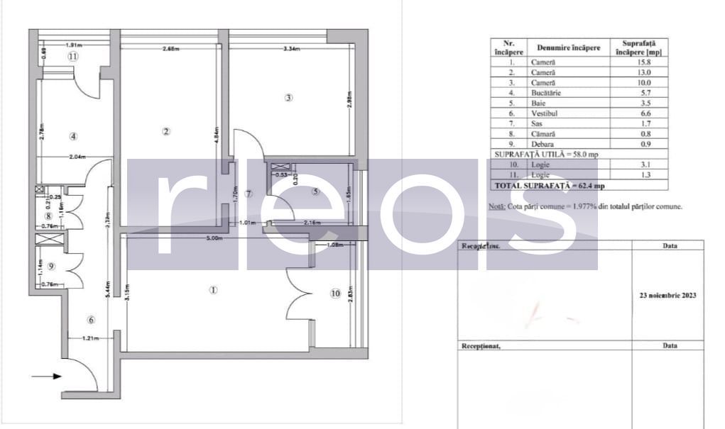 VANZARE 3 CAMERE-  RADU BELLER - PARC FLOREASCA - Poză 8