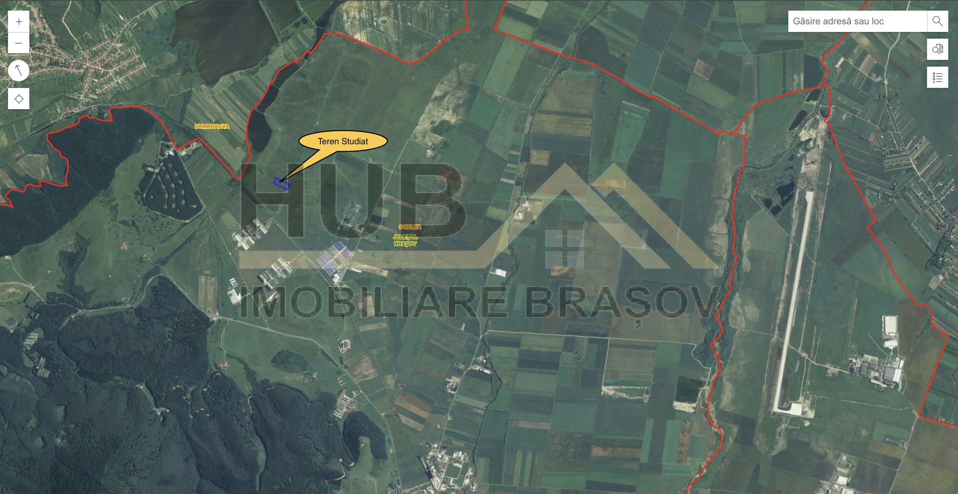 Pretabil Investitie Zona Industriala | Extravilan Codlea | 14.200mp - Poză 1