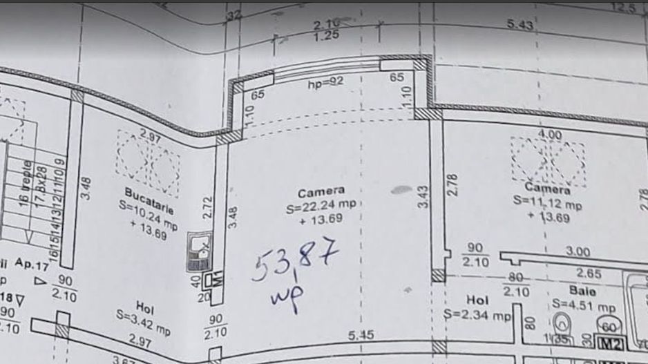 Apartament 2 camere la Mansarda zona Bucovinei - Poză 9