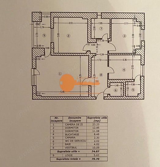 Apartament 3 Camere Floreasca - Poză 10