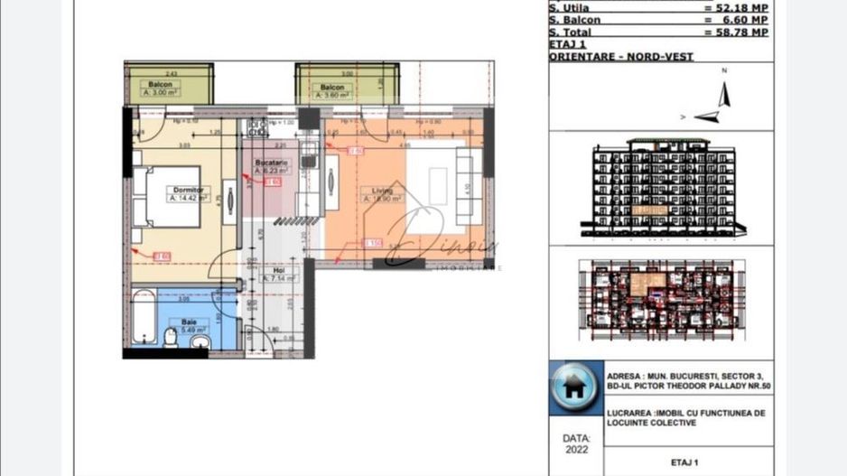 Apartament 2 camere Theodor Pallady I Bloc 2023 I Mutare imediata! - Poză 4