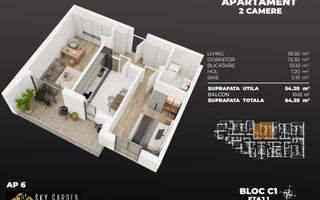 2cam. total dec. 3min metrou Berceni - Poză 1