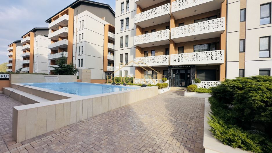 BG117-Apartament 2 cam,Mobilat Utilat,Piscina-COMISION 0% - Poză 12