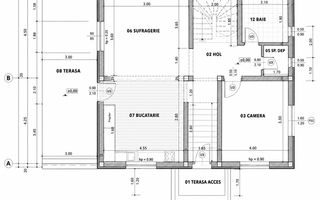 Casă 5 camere, teren 560 mp, încălzire în pardoseală | Cristian - Schiță 9