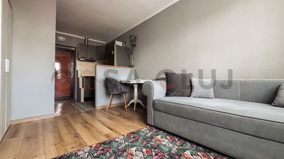 Garsonieră modernă, mobilată, utilată, zona Parcul Iuliu Hațeganu! - Poză 1