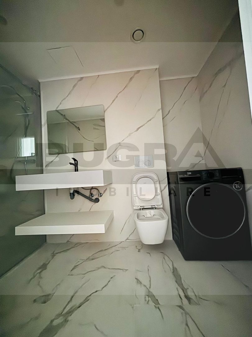 Apartament 2 camere modern, prima inchiriere, garaj, zona Golden Tulip - Poză 6