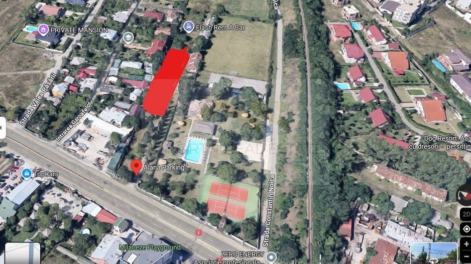 Teren 2.500 mp – Otopeni | Lângă Aeroport | Ideal Rent-a-Car / Parc auto - Poză 2