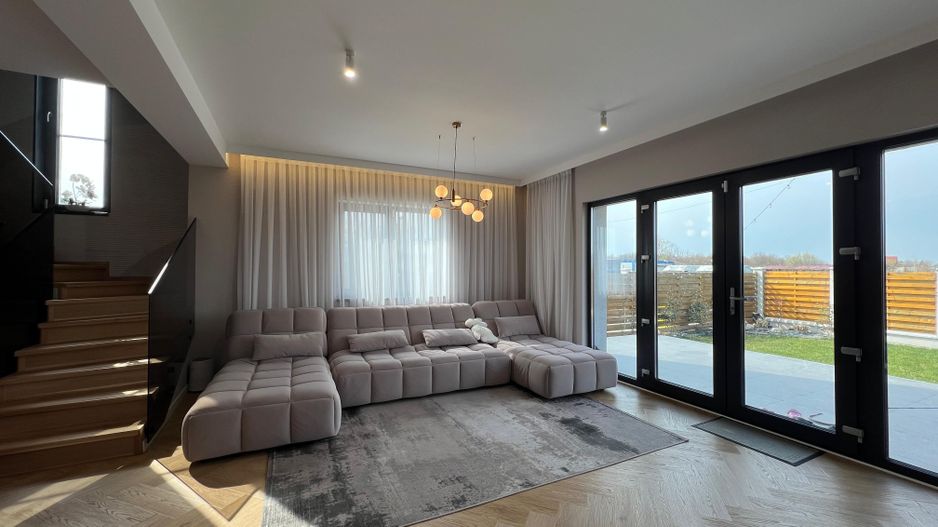 Vilă de Lux lângă Pădurea Balotești – Rafinament, Natură și Design Personalizat - Poză 4