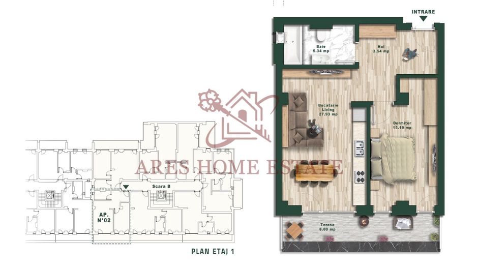 COMISION 0% - Apartamente premium – zona Torontalului - Schiță 7