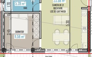 Apartament în Baciu. Imobil în Construcție. Finalizare 2025. - Poză 1