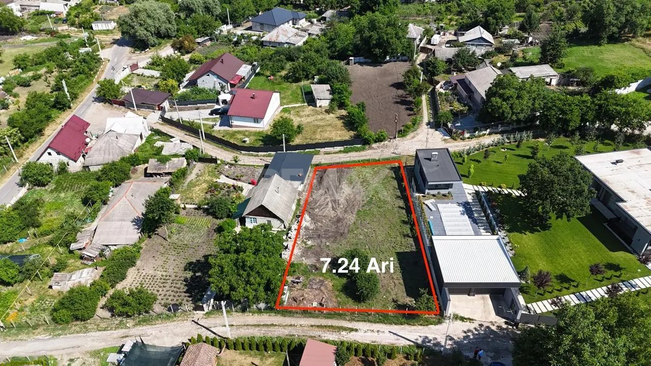Teren de Construcţie 7,24 Ari com. Sociteni r-nul Ialoveni - Poză 1