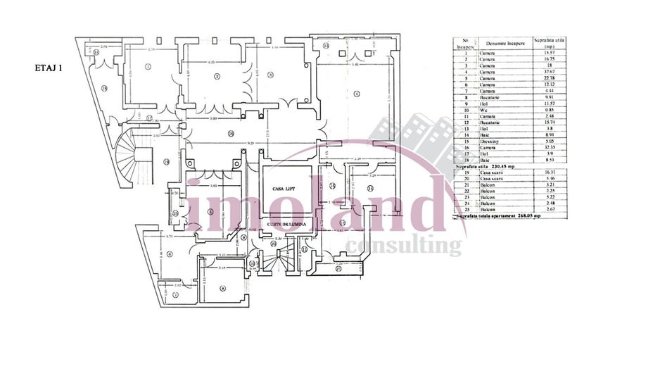 Inchiriere - spatiu - ultracentral - Calea Victoriei - Schiță 21