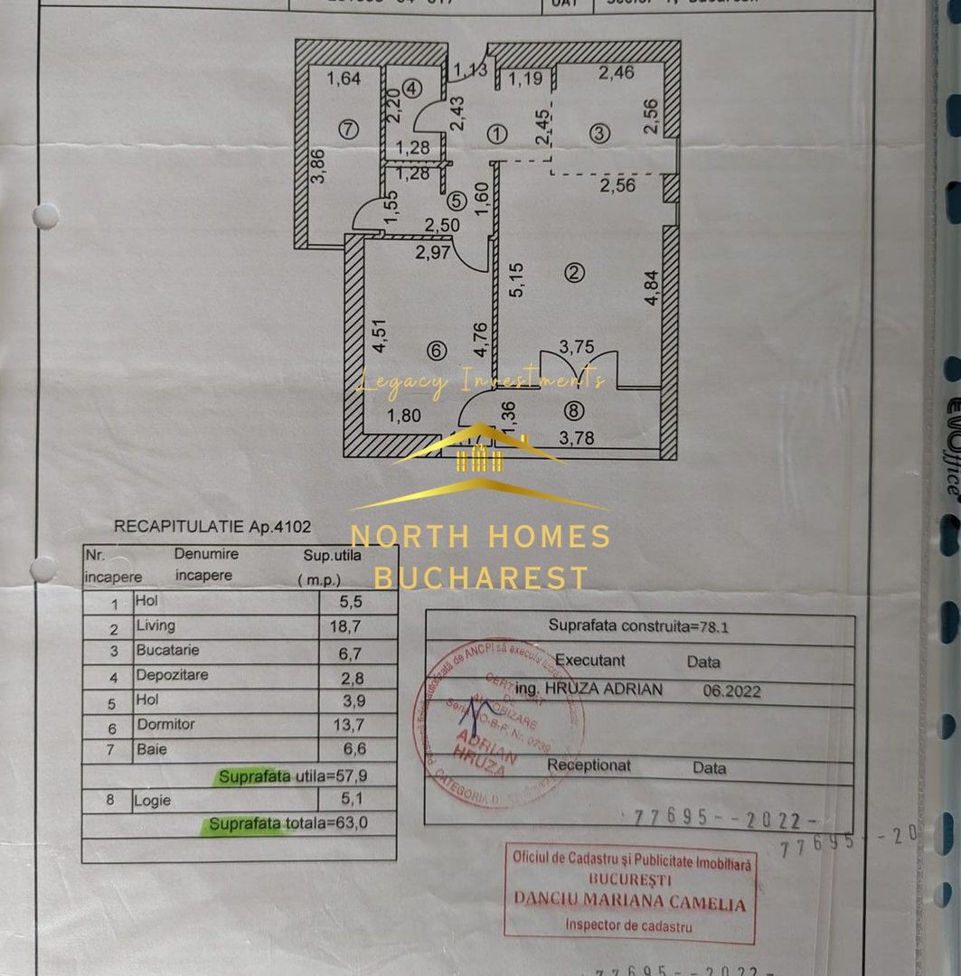 Apartament de vanzare -2 camere -WIN HERASTRAU - Poză 16