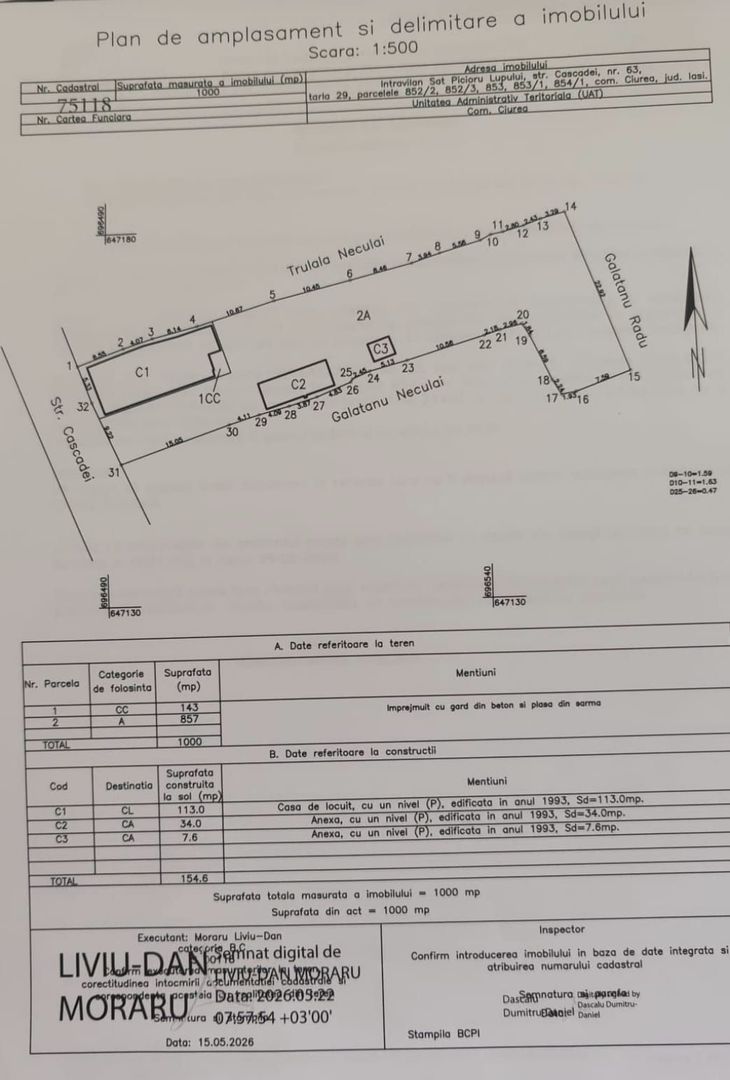 Casa si gradina-95000euro-Picioru Lupului-Comuna Ciurea - Poză 21
