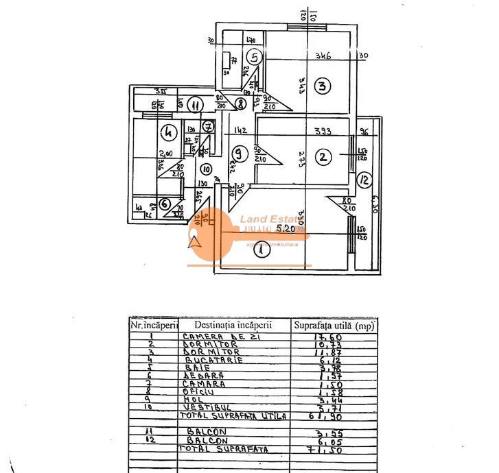 3 camere Drumu Taberei-1977 (5min metrou) - Poză 7
